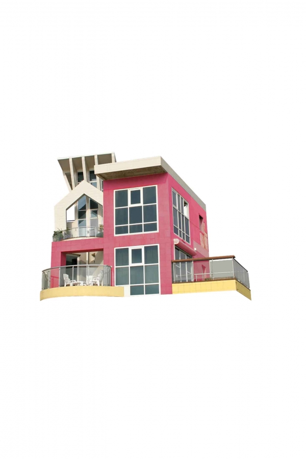 Creation of Pink house: Step 3